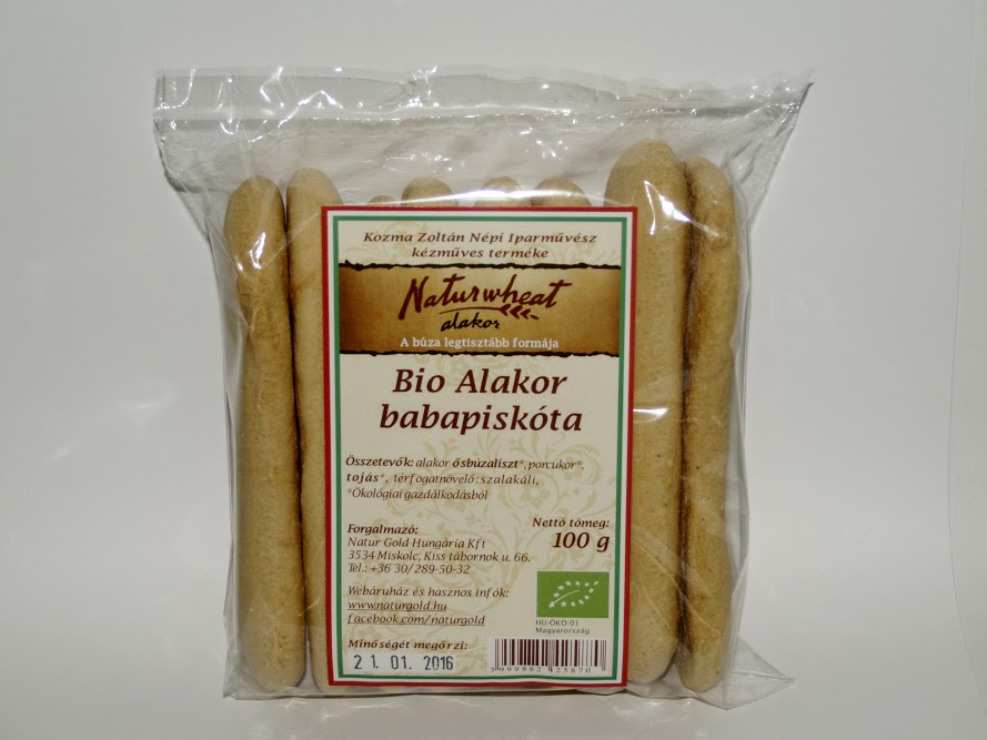 Bio alakor babapiskóta (100 g) (Naturgold Kft.)