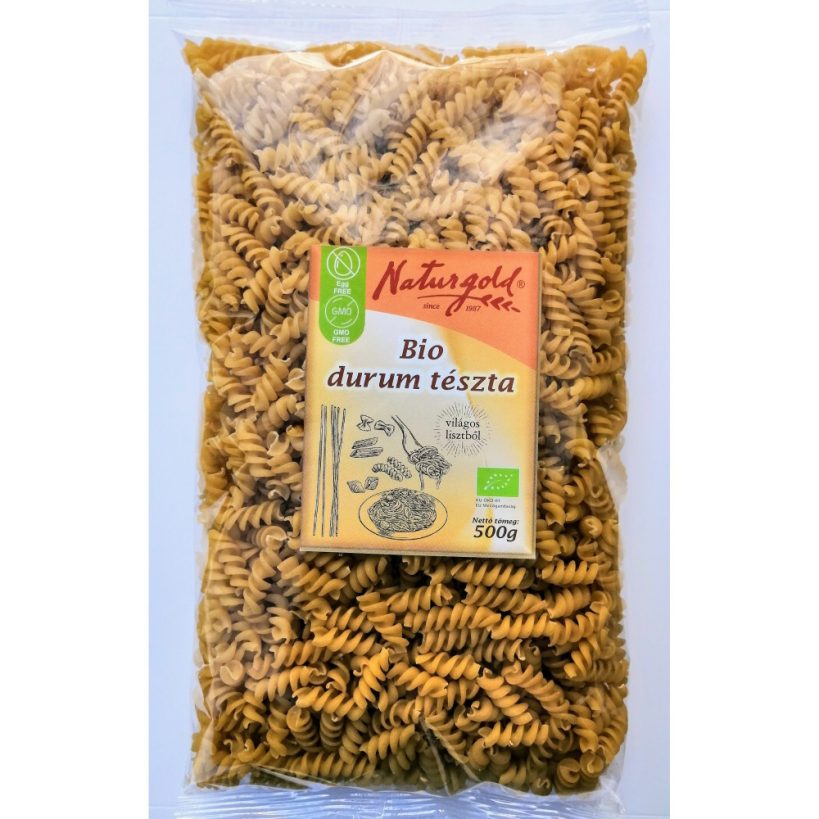BIO DURUM TÉSZTA ORSÓ 500G (Naturgold kft.)