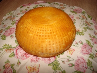 Füstölt sajt korong (~0.55 kg) (Trungel László)
