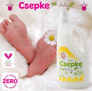 Csepke Baby öblítő Kamilla 3m+1liter (Cudy Future Kft)