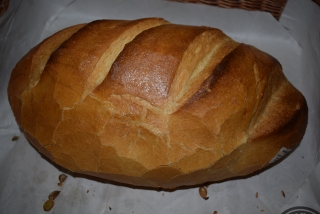 Félbarna kenyér 1kg Kemencés (Erdődi Biokertészet)