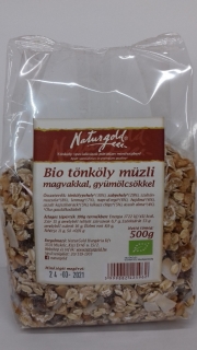 Bio tönköly müzli magvakkal, gyümölcsökkel 500 g (Naturgold Hungária Kft.)