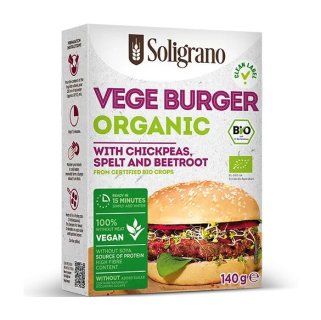  Bio vegán burger por tönköly&csicseriborsó 140 g  (Naturgold Kft.) 