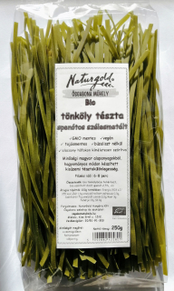 Bio tönköly tészta spenótos szélesmetélt 250g  (Naturgold Kft.) 