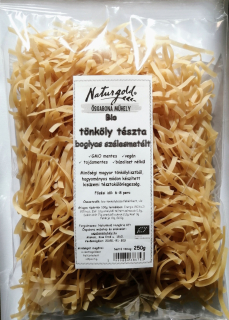 Bio tönköly tészta boglyas szélesmetélt 250g  (Naturgold Kft.) 