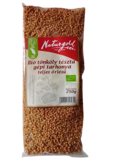Bio tönköly tészta gépi tarhonya teljes őrlésű 250g (Naturgold Kft.) 